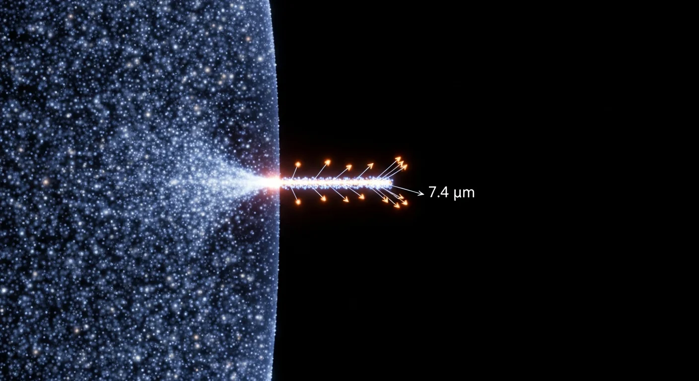 The Debye Sheath — 7.4 Micrometers Between Plasma and Void