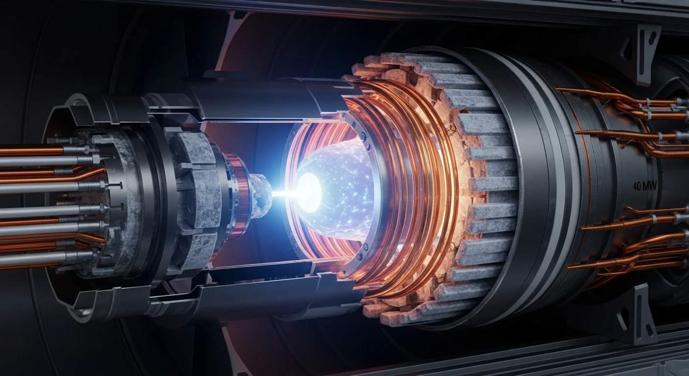 SF-1 Compact Fusion Reactor — 40 MW Aneutronic